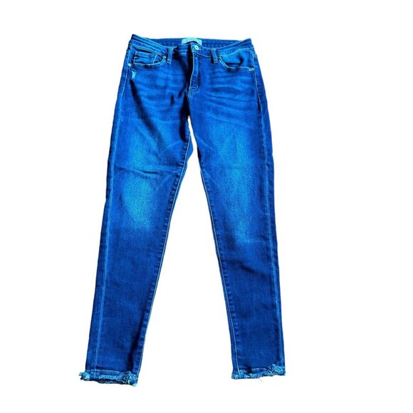 KanCan Mid Rise Raw Hem Ankle Skinny‎ Jeans Style SZ 13 (30) - Picture 1 of 6